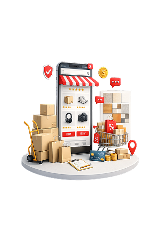 Platformelor online și reprezentanților comerciali