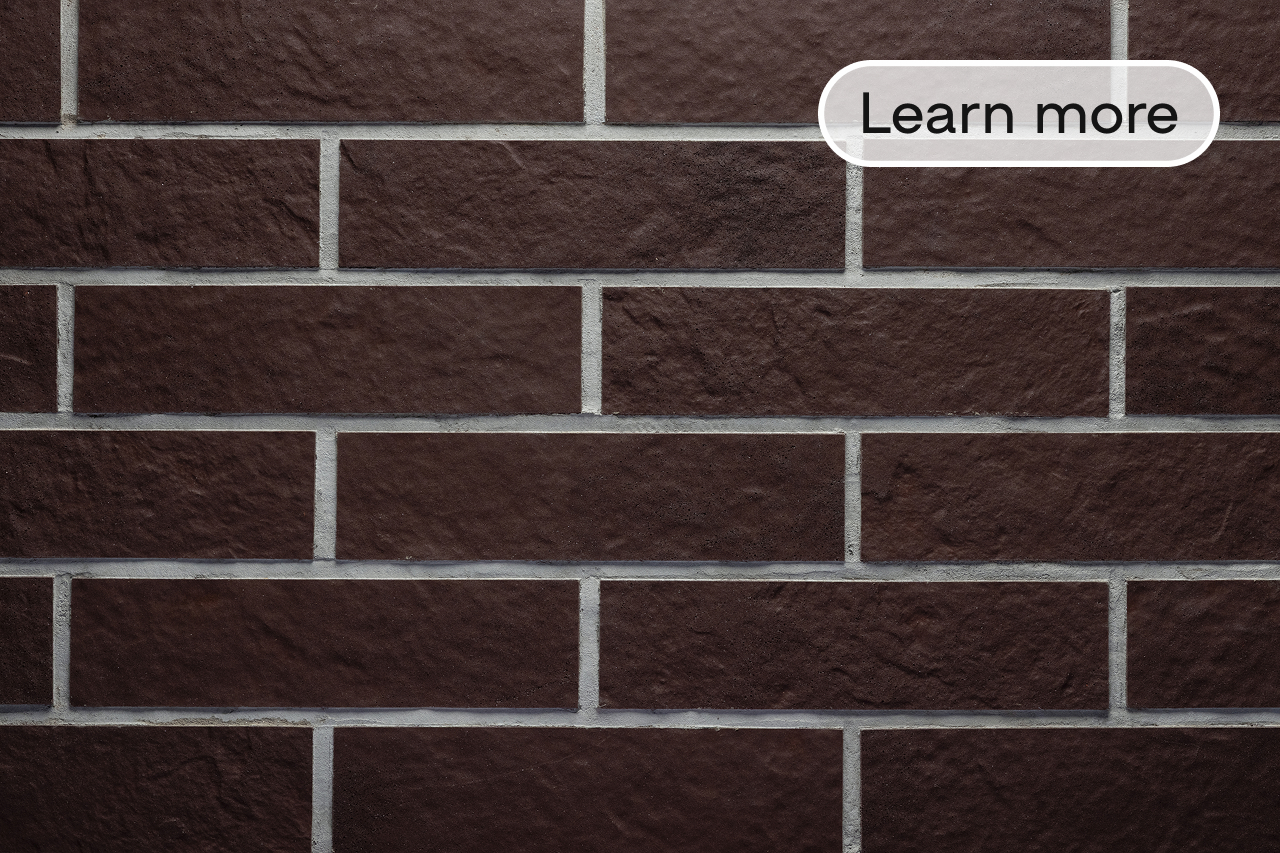 Flexible clinkerRock Stone Brick Chocolate Rock