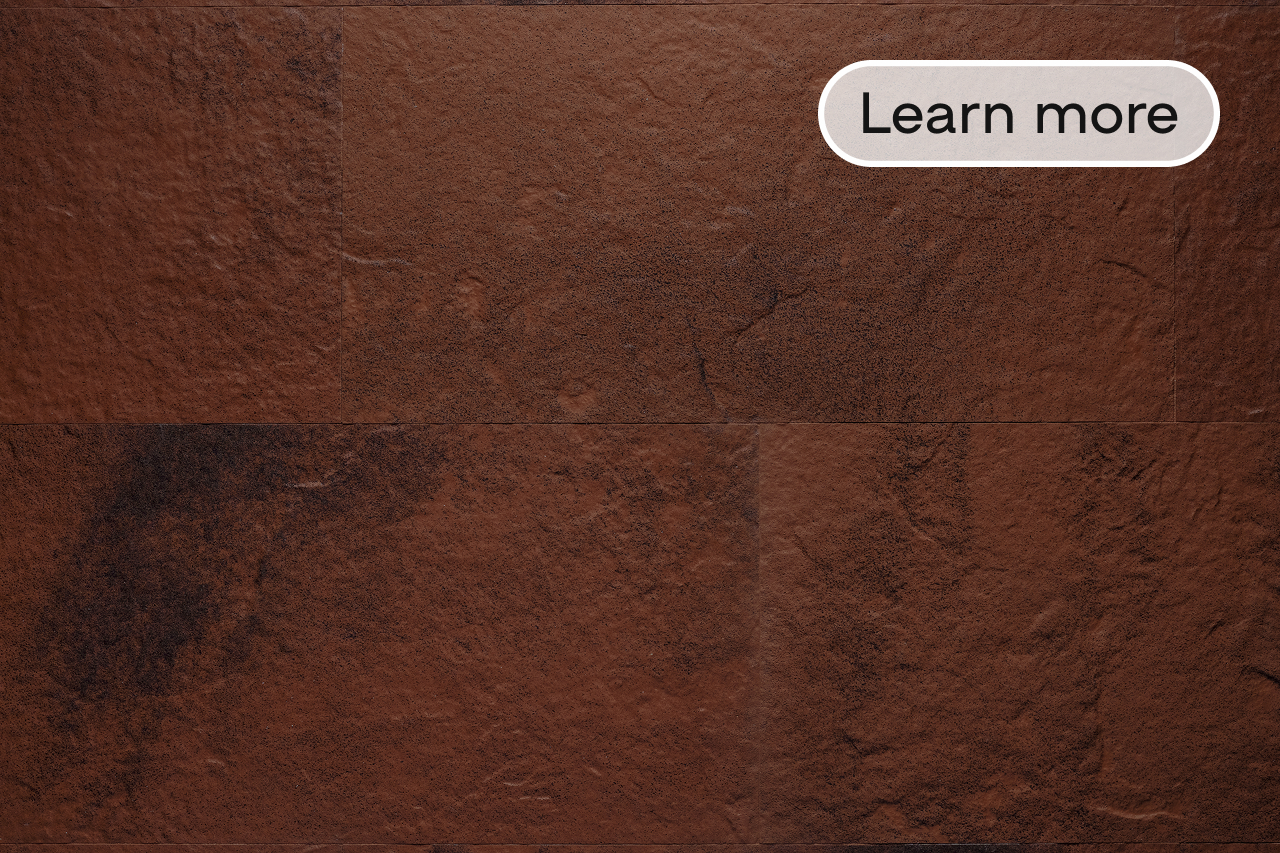 Flexible marble Rock Stone Loft Red Clay