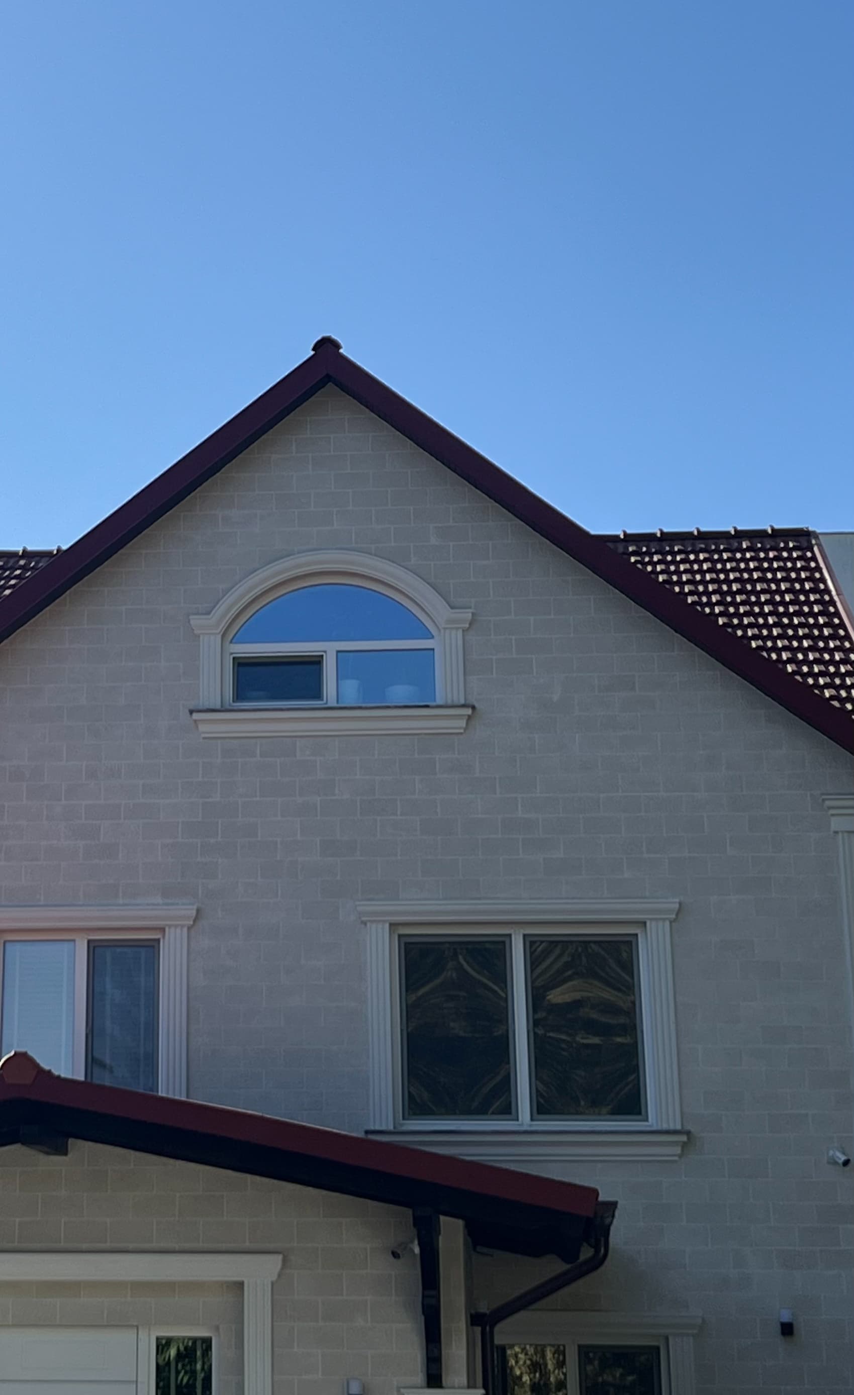 Gresie flexibilă fațada - casa la marginea orașului Durlesti — 4