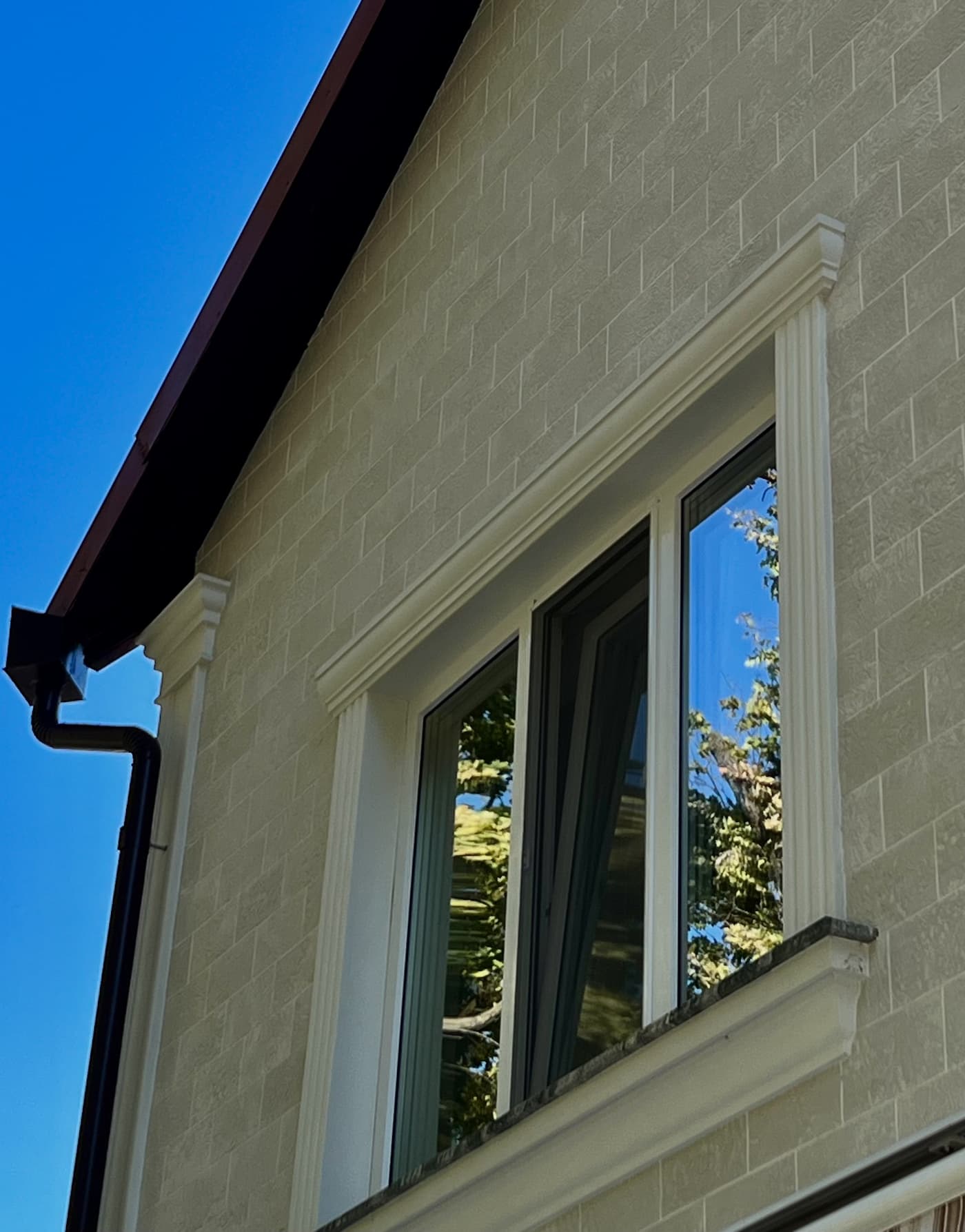 Gresie flexibilă fațada - casa la marginea orașului Durlesti — 6