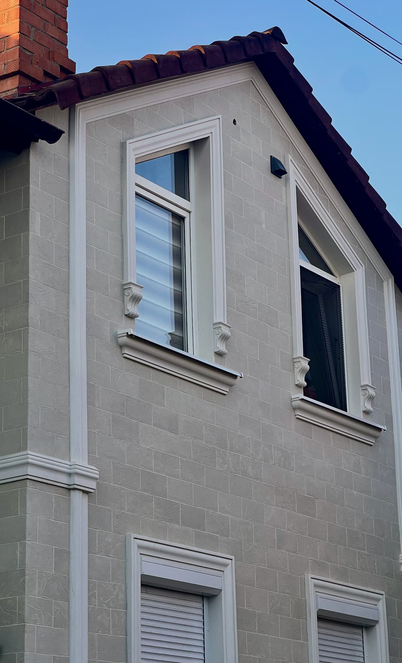 Casa particulară in Basarabeasca fațada din piatră flexibilă — 3