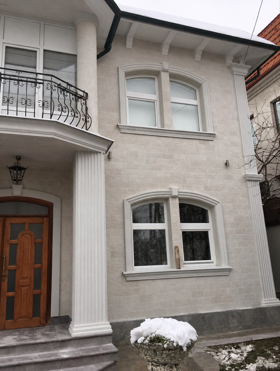 Placi flexibile pentru fațada Pletaflex - casa pe Telecentre — 2