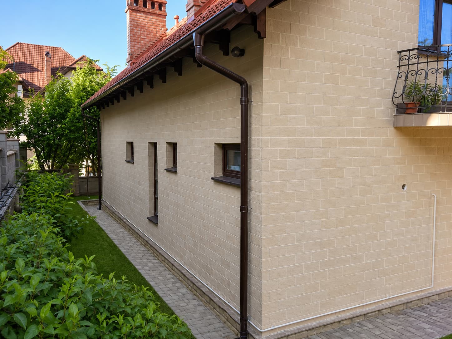 Piatră flexibilă pentru fațada - casă privată in Germania — 3
