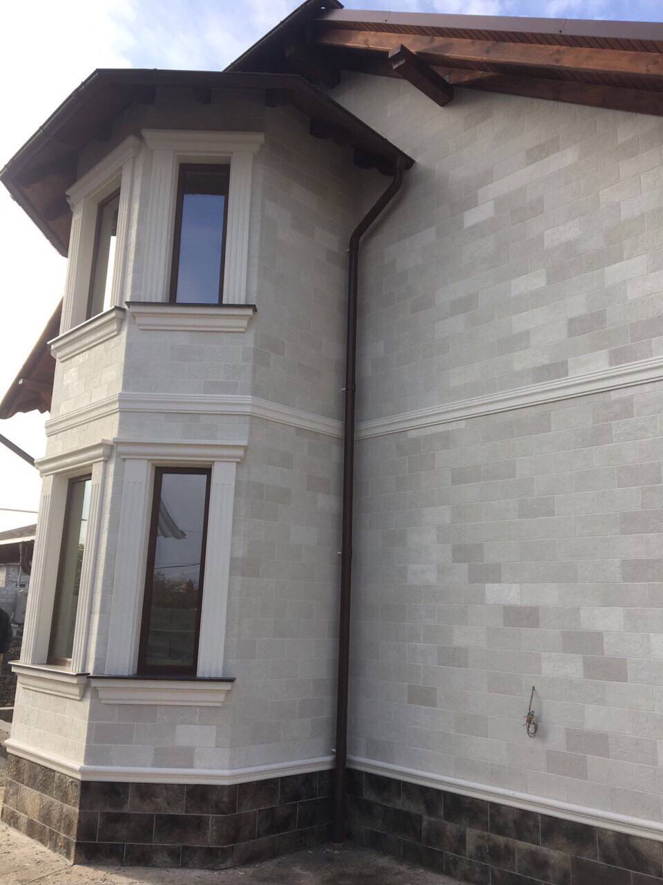 Гибкий камень Pletaflex — дом в Малкоче — 2