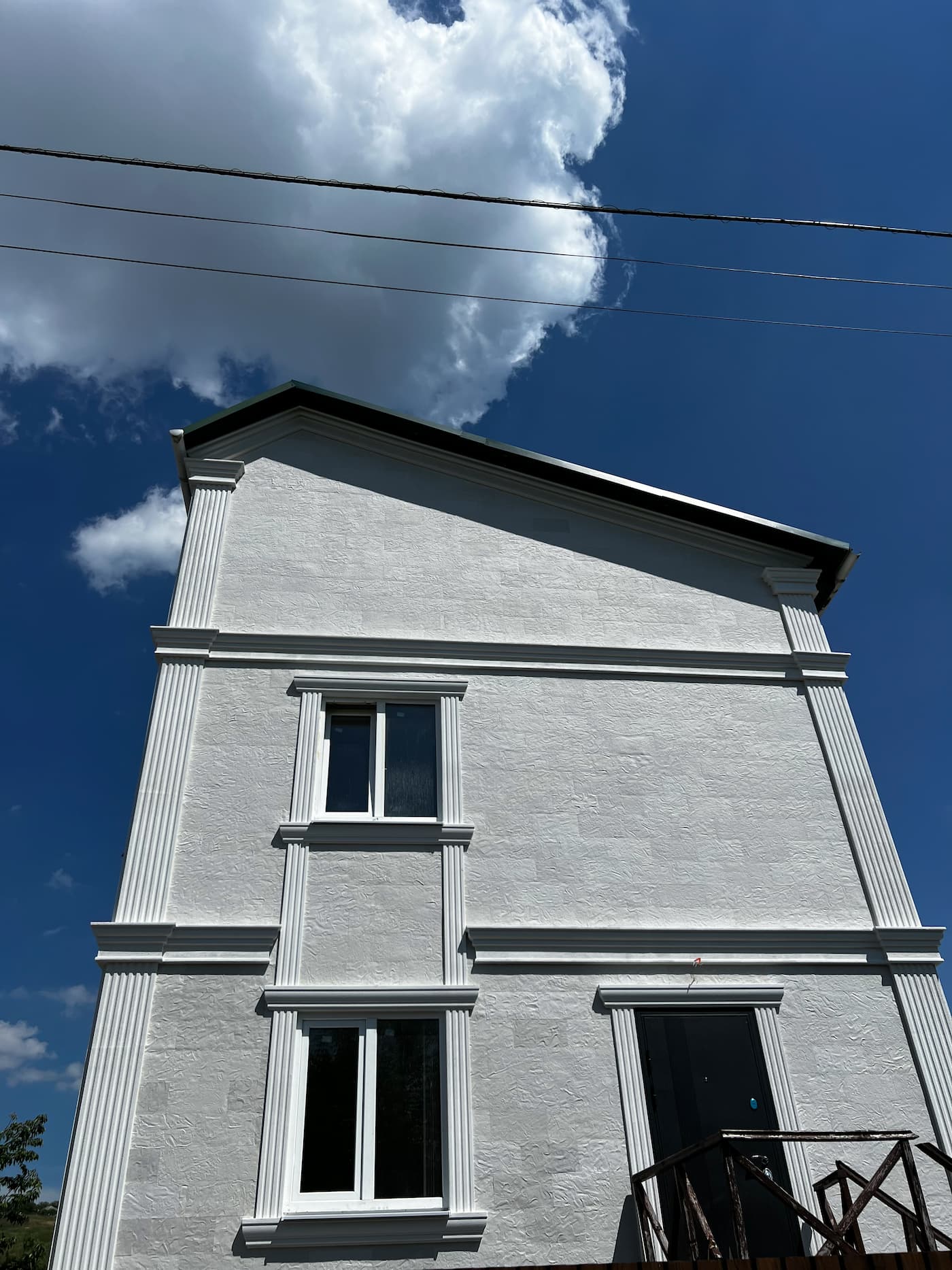 Casa privata pe Telecentre - fatada din faianta flexibila — 14